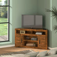 Sausalito - Corner TV Console - Brown - Furniture Home Direct