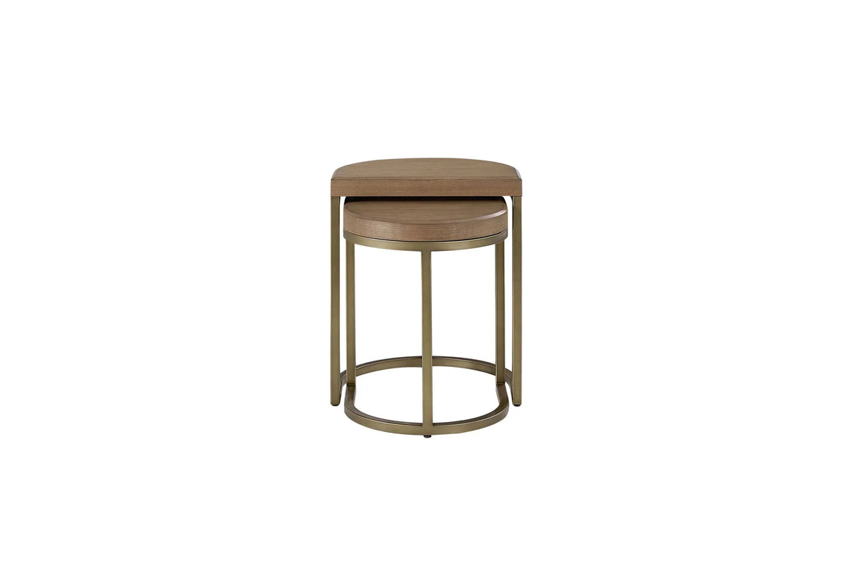 Nesting Tables - Light Brown - Furniture Home Direct