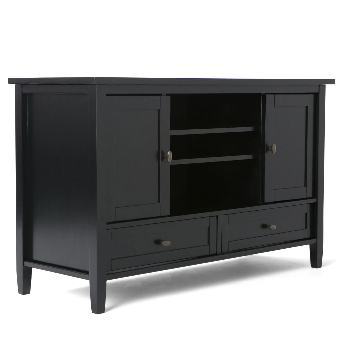 Warm Shaker - TV Media Stand Handcrafted - Furniture Home Direct