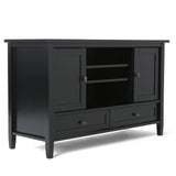 Warm Shaker - TV Media Stand Handcrafted - Furniture Home Direct