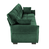 Chenille Sofa - Green - Furniture Home Direct