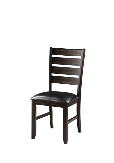 Urbana - Synthetic Leather Side Chair (Set of 2) - Furniture Home Direct
