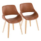 Fabrico - Mid-Century Modern Style Dining Chair (Set of 2) - Furniture Home Direct