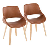 Fabrico - Mid-Century Modern Style Dining Chair (Set of 2) - Furniture Home Direct