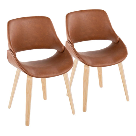 Fabrico - Mid-Century Modern Style Dining Chair (Set of 2) - Furniture Home Direct