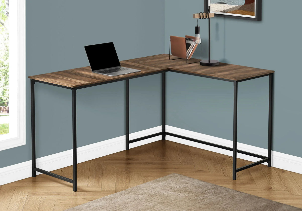 Computer Desk Home Office, Corner, L Shape, Laptop, Contemporary & Modern - Furniture Home Direct