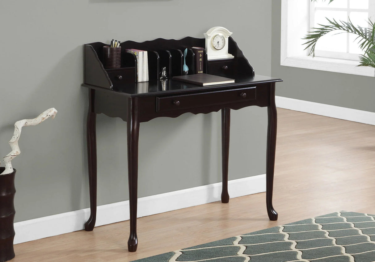 Computer Desk For Home Office, Laptop, Storage Drawers, Traditional - Furniture Home Direct