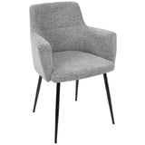 Andrew - Contemporary Dining Chair (Set of 2) - Furniture Home Direct