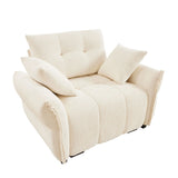 Modern Ergonomic Single Seater Sofa With High Resilience Cushions - Furniture Home Direct
