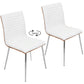 Mason - Contemporary Dining Chair (Set of 2) With Swivel - Furniture Home Direct