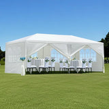 10X20' Outdoor Garden Gazebo Wedding Party Tent Canopy Marquee With Removable Sidewalls - Furniture Home Direct