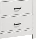 Cassini - 6 Drawer Dresser - White - Furniture Home Direct