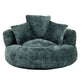 Lazy Sofa High Back Bean Bag Chair Couch With 3 Pillows - Furniture Home Direct