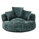 Lazy Sofa High Back Bean Bag Chair Couch With 3 Pillows - Furniture Home Direct