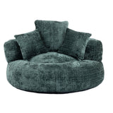 Lazy Sofa High Back Bean Bag Chair Couch With 3 Pillows - Furniture Home Direct