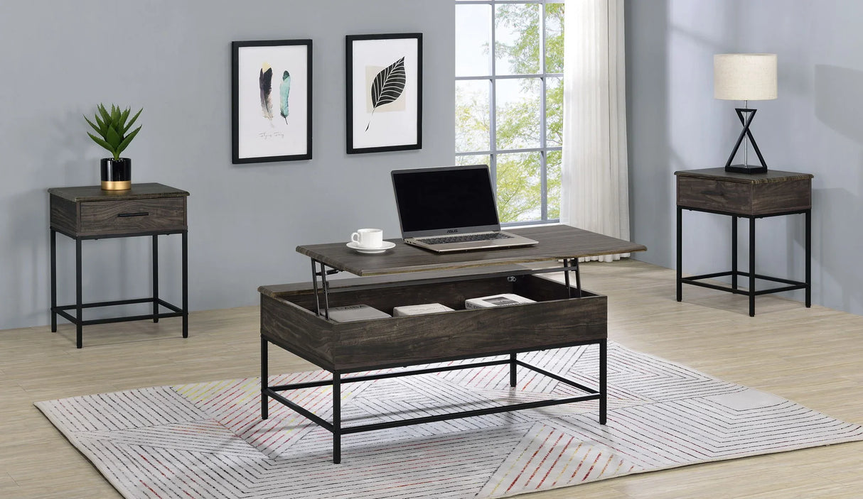 Cliff - Lift Top Coffee And End Table - Furniture Home Direct
