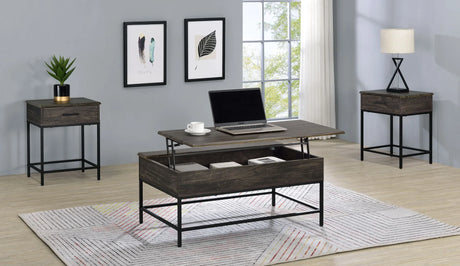 Cliff - Lift Top Coffee And End Table - Furniture Home Direct