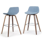 Randolph - Bentwood Multifunctional Counter / Bar Height Stool (Set of 2) - Furniture Home Direct
