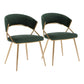Jie - Glam Dining Chair (Set of 2) - Furniture Home Direct