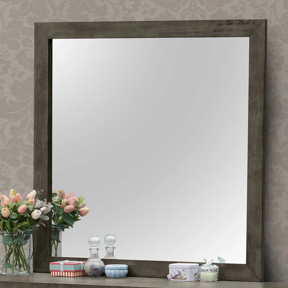 Modern Design Transitional Wall Mirror - Furniture Home Direct