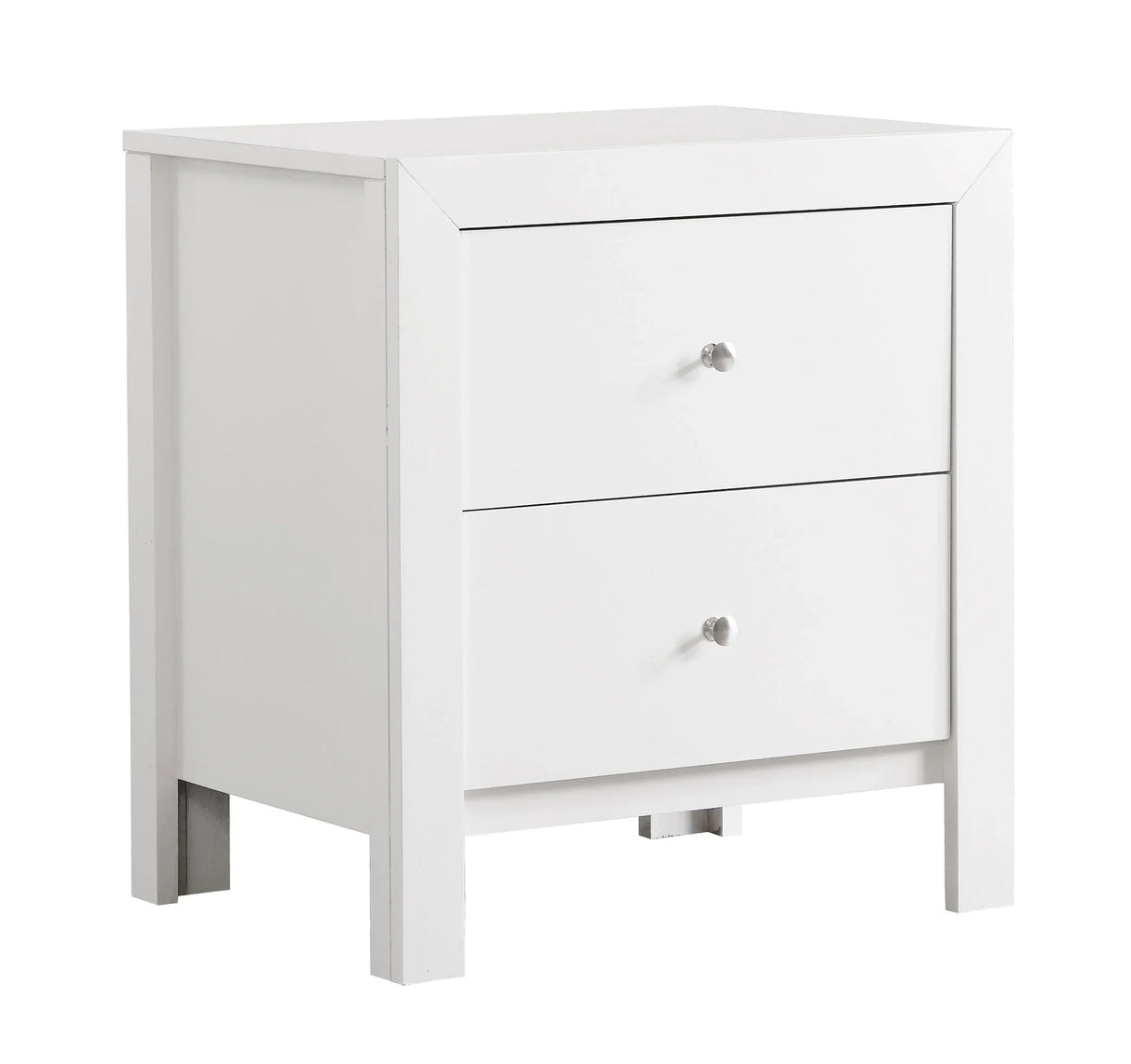 Charming Nightstand With Drawers - Furniture Home Direct