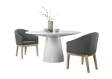 Jasper - 59" Round Dining Table Set - Furniture Home Direct