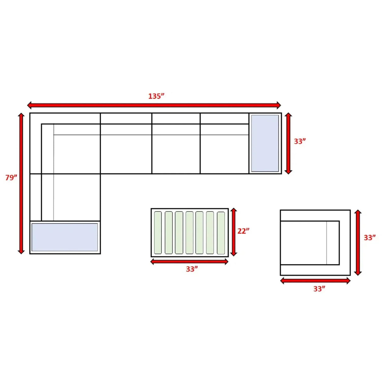 Sectional, Stylish Entertainment, Outdoor Living - Furniture Home Direct