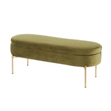 Chloe - Contemporary / Glam Bench - Furniture Home Direct