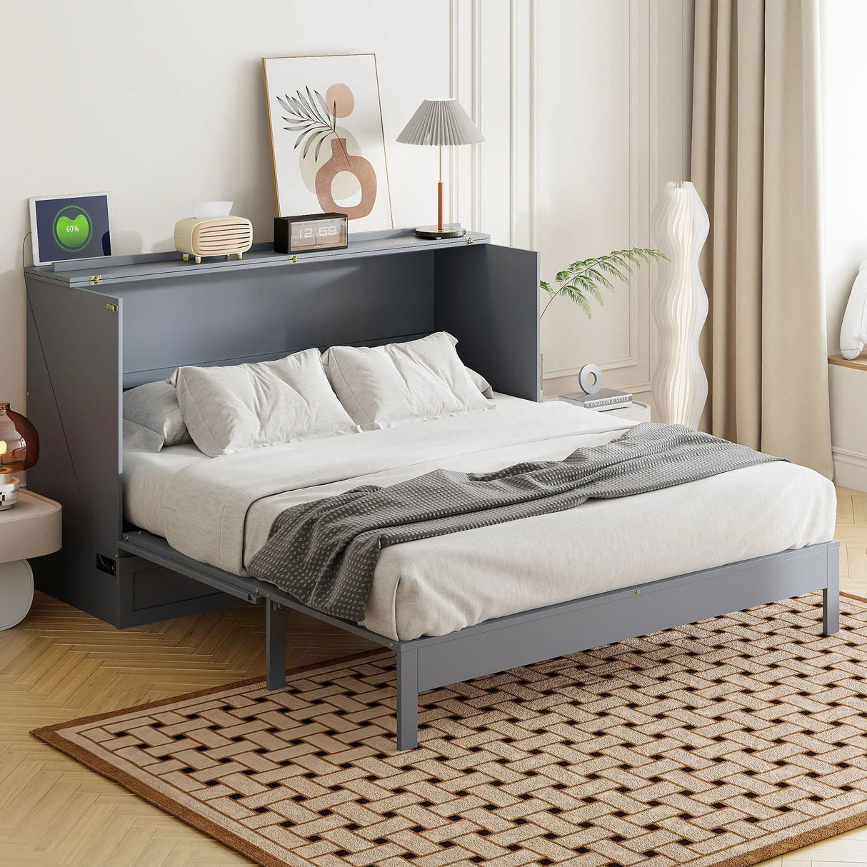 Murphy Bed With Large Drawers - Furniture Home Direct