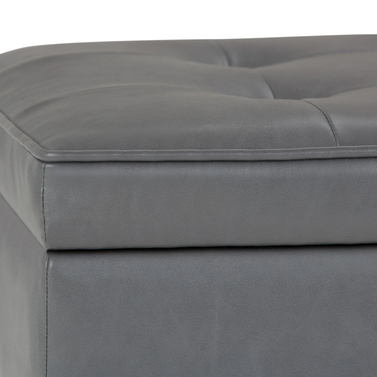 Cosmopolitan - Storage Ottoman Bench With Open Bottom - Furniture Home Direct