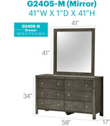 Elegant Transitional Dresser - Furniture Home Direct