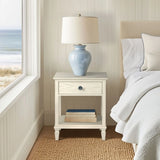 Victoria - Bedside Table With Drawer And Shelf - Furniture Home Direct