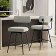 Giselle - Swivel Counter Height Stool (Set of 2) - Furniture Home Direct