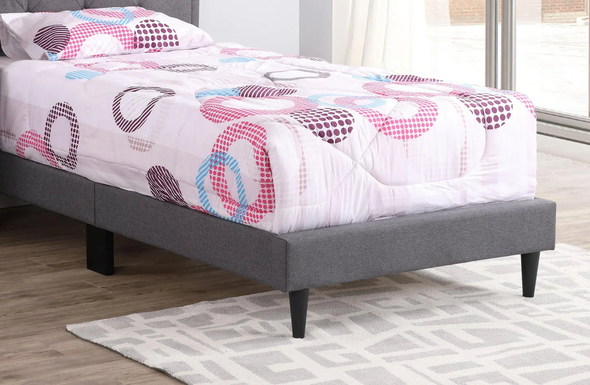 Button Tufted Bed Charming For Cozy Spaces - Furniture Home Direct