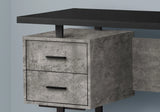 Computer Desk For Home Office, Laptop, Left, Right Set - Up, Storage Drawers, Contemporary & Modern - Furniture Home Direct