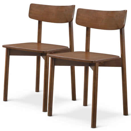 Pierre - Dining Chair (Set of 2) - Brown - Furniture Home Direct