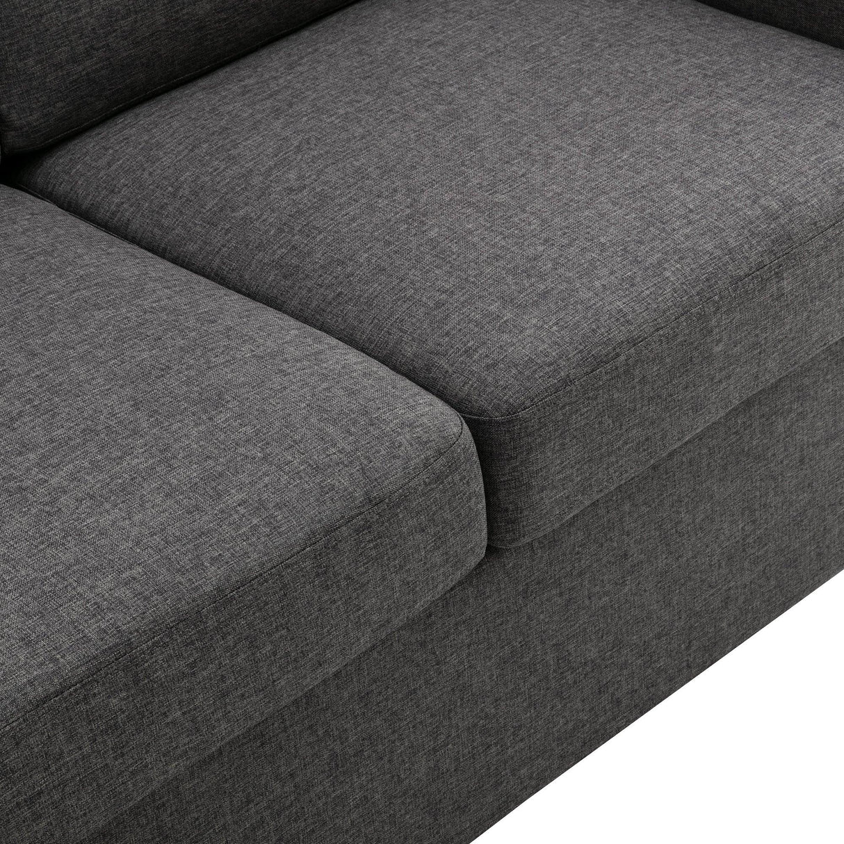 Sleeper Sofa With Twin Size Memory Mattress With Two USB Ports - Gray - Furniture Home Direct