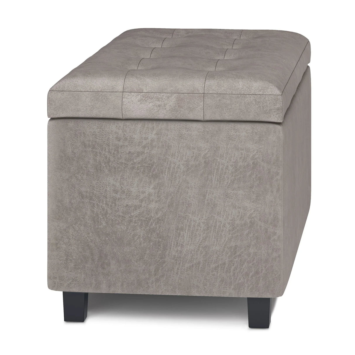 Cosmopolitan - Upholstered Storage Ottoman - Furniture Home Direct