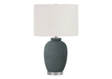 Lighting, Table Lamp, Ceramic, Contemporary - Blue - Furniture Home Direct