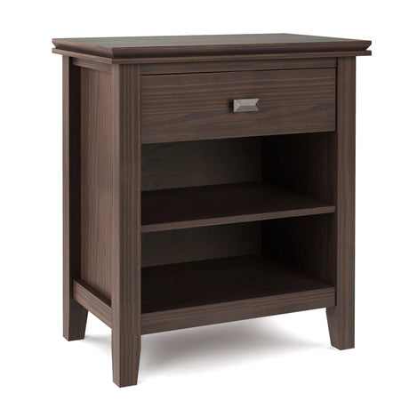 Artisan - Bedside Table - Warm Walnut Brown - Furniture Home Direct