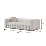 Eden - Modern Tufted Chesterfield Sofa - Furniture Home Direct