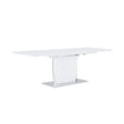 Audi - Dining Table - White - Furniture Home Direct