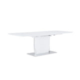 Audi - Dining Table - White - Furniture Home Direct