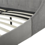 Aspen - Vertical Tufted Modern Headboard Platform Bed Set - Furniture Home Direct