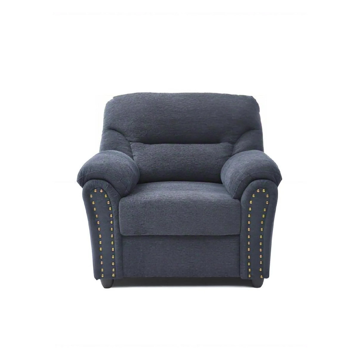 Hamilton - Chair With Hand Applied Nailhead Trim And Pillow Top Arm Cushions - Furniture Home Direct
