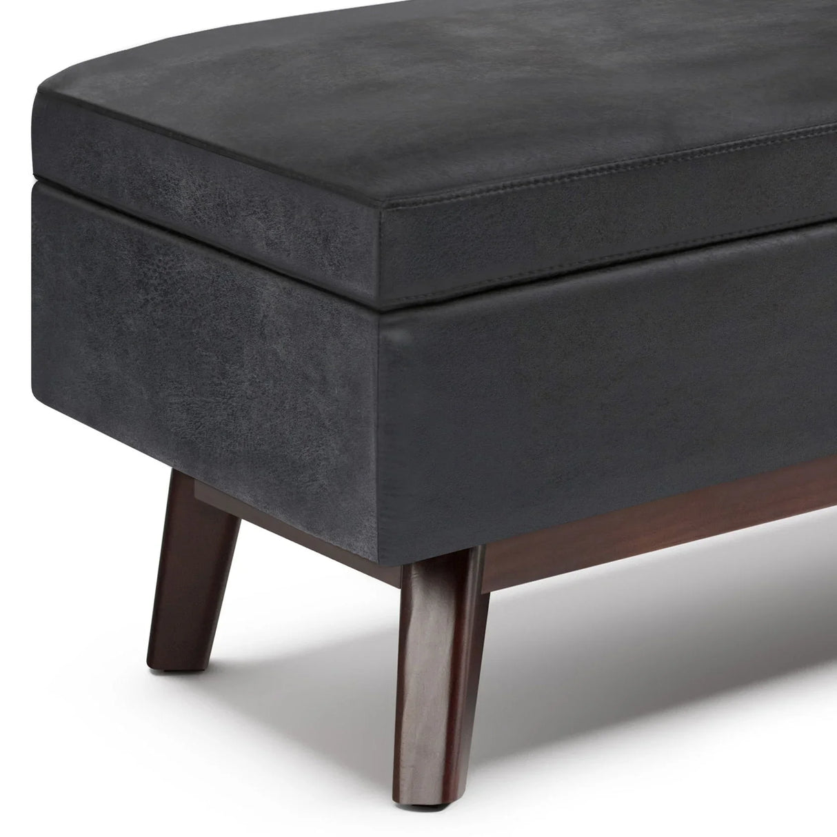 Owen - Upholstered Rectangular Storage Ottoman - Furniture Home Direct
