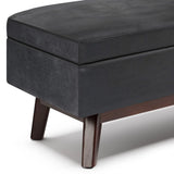 Owen - Upholstered Rectangular Storage Ottoman - Furniture Home Direct
