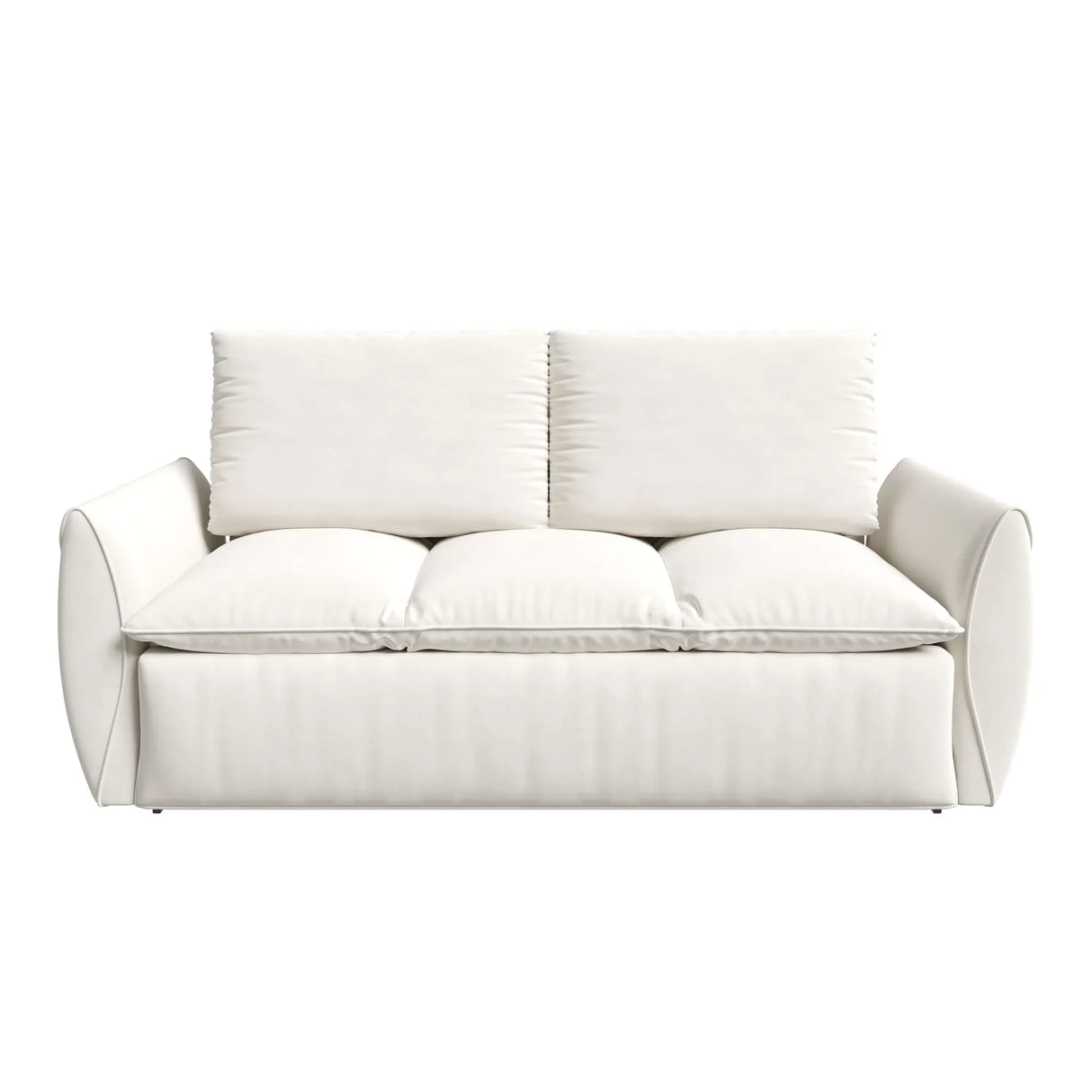 Pull Out Sofa Bed, 3 Seat Convertible Sleeper Sofa With 2 In 1 Pillow And Blanket Set - Furniture Home Direct