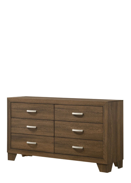 Miquell - Dresser - Oak - Furniture Home Direct