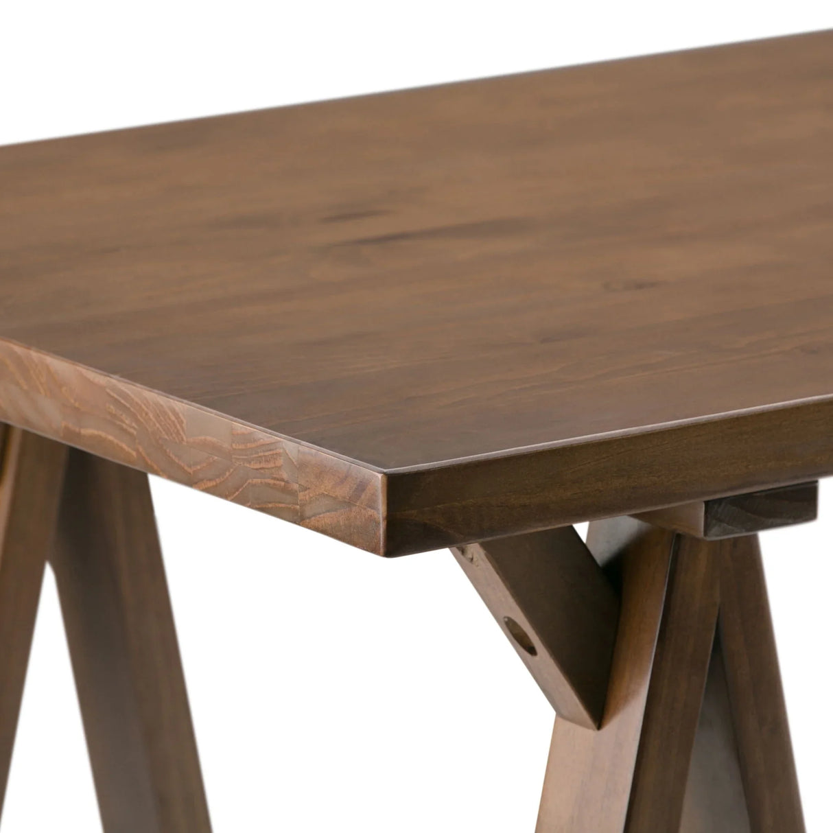 Sawhorse - Handcrafted Writing Desk - Furniture Home Direct